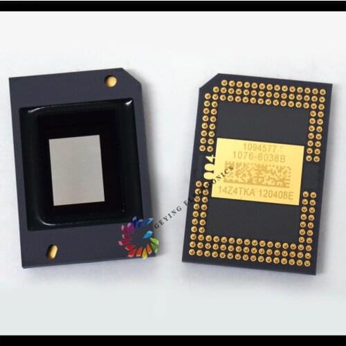 Free Shipping New Projector DMD CHIP 1076-6038 1076-6039B 1076-6438B 1076-6439B for Ben q MP525P Op toma EX531p D ell1510X