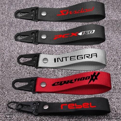 Key Holder Chain Collection Keychain For Honda PCX150 Integra 750 CMX 500 CMX300 Rebel CBR1100XX Nero Spirit Motorcycle Keyring