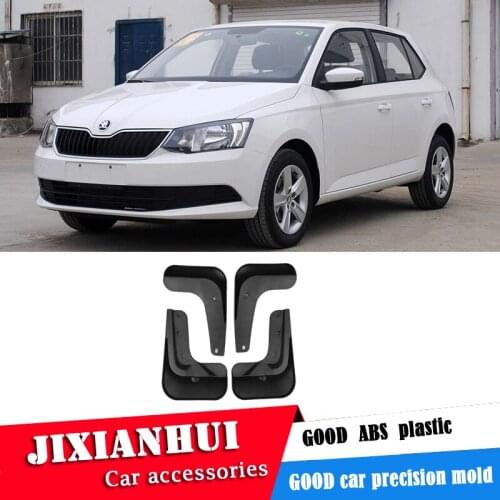 For Skoda Fabia 2015-2017 Mudflaps Splash Guards Front Mud Flap Mudguards Fender Modified special