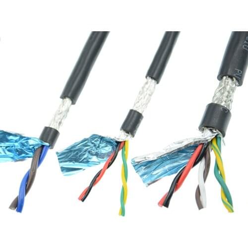Pure copper GB 485 signal cable 2-core shielded twisted pair RVSP2X 1 square millimeter (100 meters)