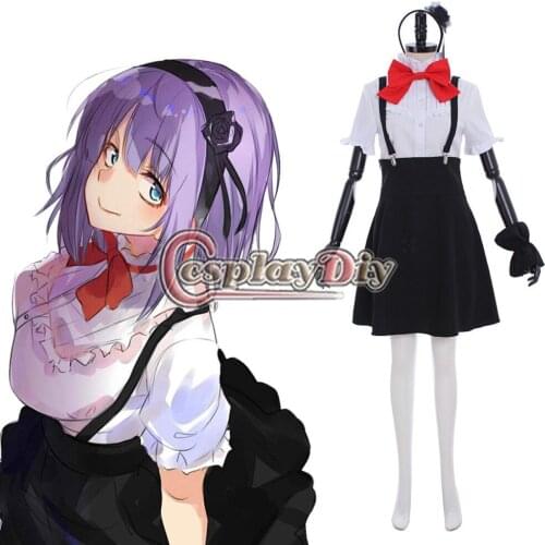 Cosplaydiy Anime Dagashi Kashi Shidare Hotaru Cosplay Costume Girls Women School Uniform Suit Dress L320