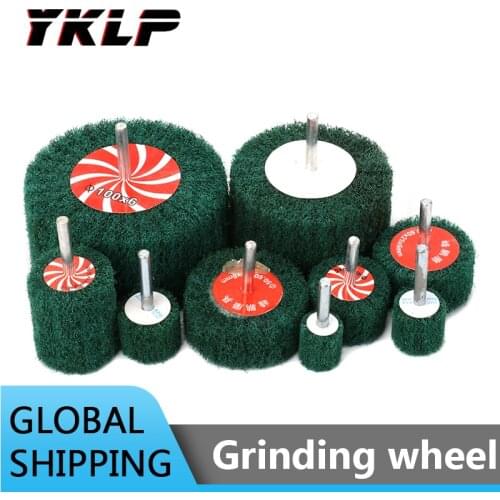20mm~100mm Non-woven Abrasive Flap Wheel Polishing Rotary Tool For Metal 180