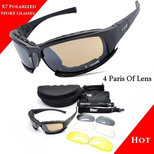 2021RU Outdoor Ski Goggles Road Cycling Glasses Tactical Glasses Fashion Mountaineering Fishing Anti-ultraviolet Sunglasses