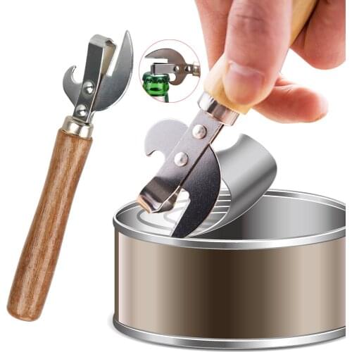 HOOMIN Manual Lid Remover Can Opener Multifunctional Gadgets Bottle Opener For Jars Canisters Kitchen Accessories