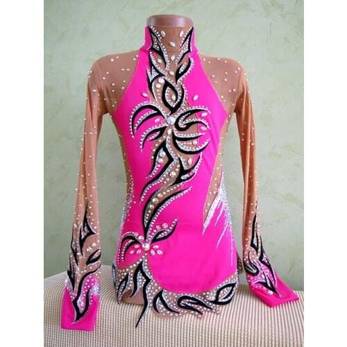 Figure Skating Dress For Children Graceful New Brand Competition Figure Skating Dress Custom DR4013