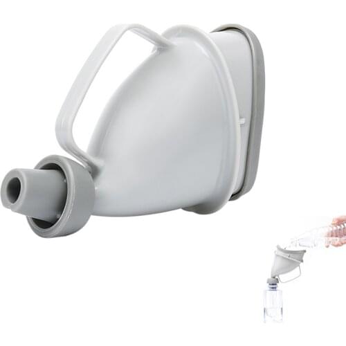 Unisex Urinal Funnel Portable Pee Funnel for Man Women Urine Urination Device Travel Outdoor Potty Standing Toilet