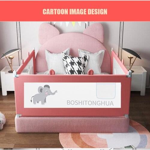Baby Safety Barrier Bed Rails Fence Removable Foldable For Childrens Bed Barrier Fence Safety Rails Security Fencing Protection