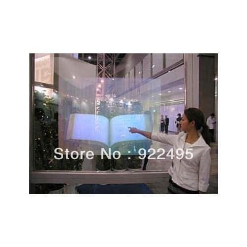 Free shipping!!! 19 inch Interactive Dual touch foil Film through glass for LCD/LED monitor and window shop glass