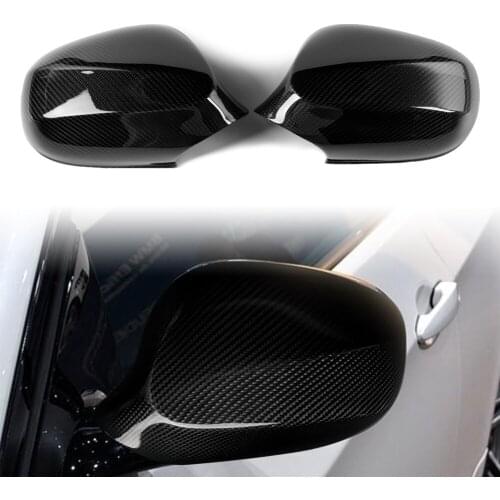 Carbon Fiber Side Mirror Cover Caps For BMW E90/E92/E93 M3 3 Series Coupe&Sedan 2007 2008 2009 2010 2011 2012 2013 Car Styling
