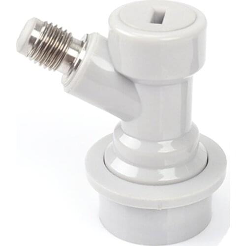 Black and white ball lock keg disconnect for bar accessories,home brew & Keg Disconnect,soft drink PET bottles Homebrew Kegging