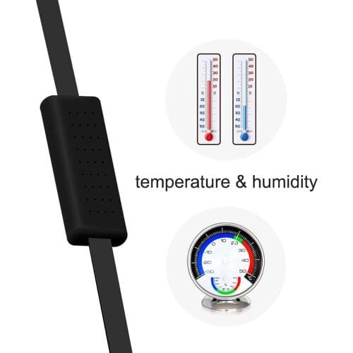 2021 Broadlink HTS2 USB Port Tempetature Humidity Sensor Detector Work With RM4 mini RM4 Pro Smart Remote For Google Assistant