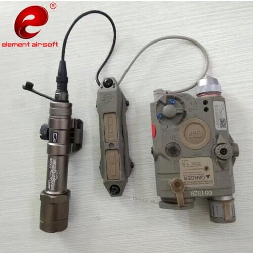 Element Airsoft Tactical Flashlight PEQ 15 Double Switch PEQ Hunting IR flashlight Airsoft DBAL Weapon Light Switch PEQ 15