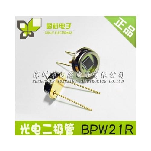 100% new original BPW21R BPW21 photodiode wavelength 565nm silicon photocell perspective 100 degrees