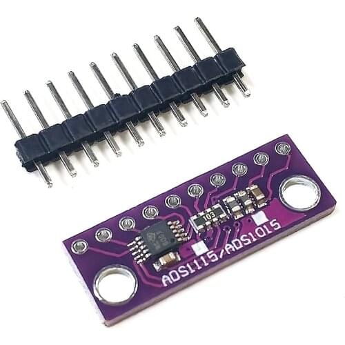 I2C ADS1115 16 Bit ADC 4 Channel Module with Programmable Gain Amplifier 2.0V to 5.5V For Arduino RPi