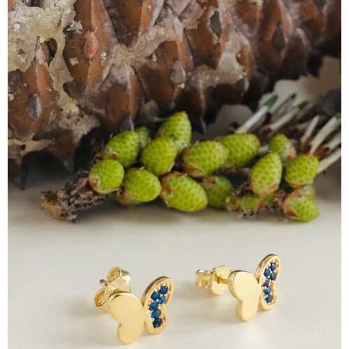 LEYLEK STORE Women's Gold Earrings
