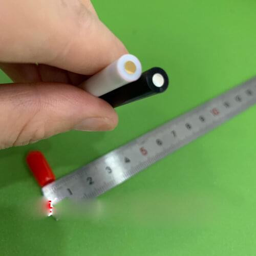 2mm/3mm/4mm/5mm Copper Electrode 4mmL Type copper Disk Electrode/electrochemical Workstation Metal Disk Electrode White shell