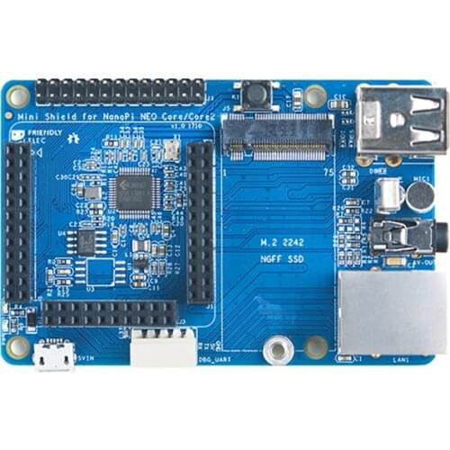 Mini Shield for NanoPi NEO Core Core2 function expansion board single bottom plate
