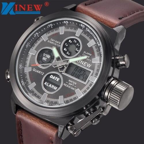 Mens Quartz Sport Military LED Watches Analog Stainless Steel Wrist Watch Casual Fashionable Elegant Mens Watch часы мужские