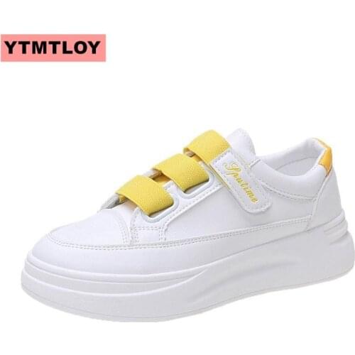 Spring and autumn new luxury shoes female designer white sneakers women low-top leather platform casual sneakers women