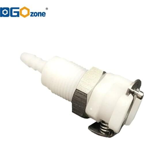 1/8" to 1/4" female Plastic quick connector Female Connect hose Panel installation DGOzone