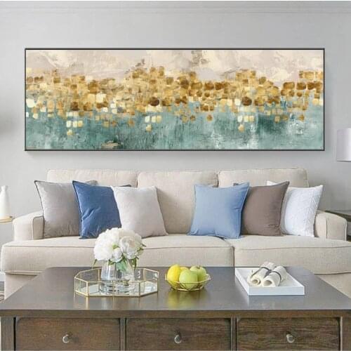 Modern Abstract Oil Painting Posters and Prints Wall Art Canvas Painting Gold Money Surf Pictures for Living Room Decor No Frame