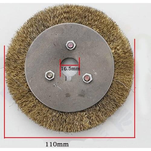 Steel Wire Brush Key Cutting Cutter Blade Use For DEFU 100E1 Key Copy Duplicating Machine Right Side Disk