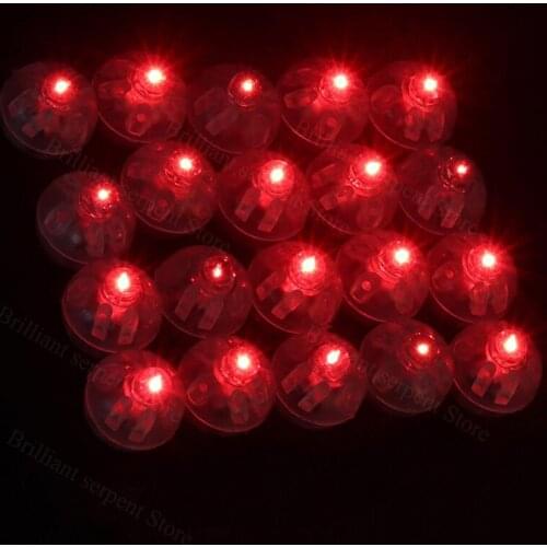 Warm White LED Balloon Light DIY Mini Lights Flash Lamps for Balloons Paper Lantern Wedding Party Decoration