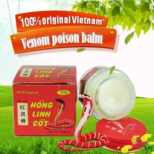 Vietnam Snake Poison Balm Backache Back Pain Cream For The Body Joints Pain Relief Muscle Star Balm Asterisk Home Healthcare