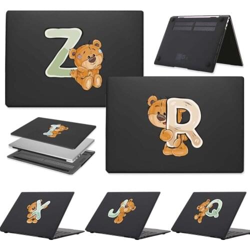 Laptop Case for Huawei Matebook D 14/D15/X Pro 13.9/X 2020/Matebook 13/Magicbook 14 15 Pro 16.1 Painting Initial Name Hard Shell