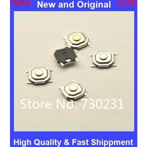 100PCS High quality 4*4*1.5mm 4x4x1.5mm 4*4*1.5 SMD button switch microswitch Tact Switch 5.2*5.2*1.5mm 5.2*5.2*1.5
