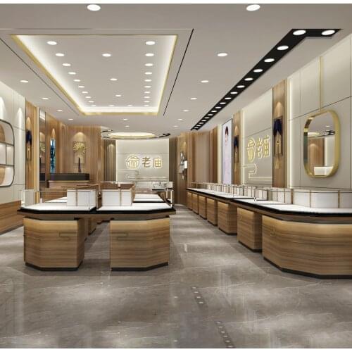 2021 Top Quality Whole Shop Jewelry Cabinet Showcase Store 1 Stop With Led Light