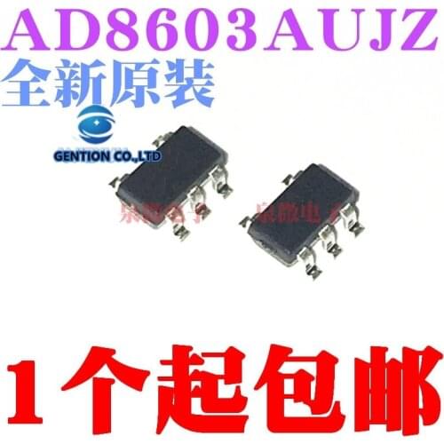 5PCS AD8603AUJZ AD8603 screen printing: A0X SOT23-5 in stock 100% new and original