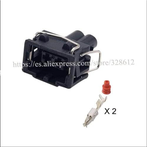 DJ7024-3.5-21 car wire female cable Waterproof sheath 2 pin connector automotive Plug socket include terminal and seal