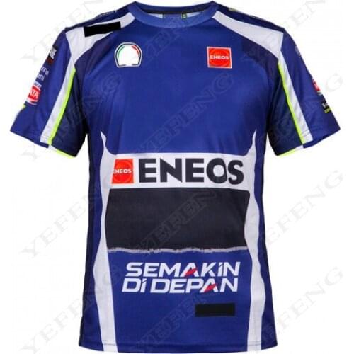 Motorcycle Mens Quick dry Moto GP Racing For Yamaha Team Shirt Motocross ATV Motobike T shirt