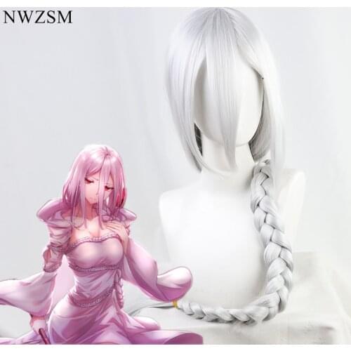 So I'm A Spider, So What? Spider son cos wig white woven 130cm braid