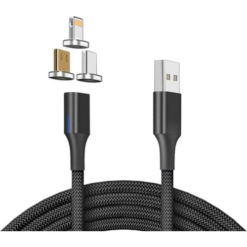 USB Type-c Magentic Cable For Samsung GALAXY M30 Phone Charging Cable