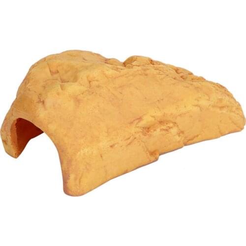 Turtle Resin Reptiles Hiding Cave Shelter for Reptiles Aquarium Decoration Artificial Soft Stable Reptiles Hiding Caves Habitat