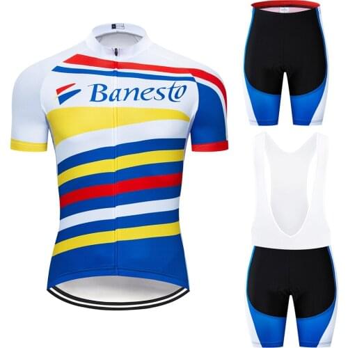2020 Cycling Jersey 9D Gel Bib Set MTB Bicycle Clothes Ropa Ciclismo Bike Wear Clothes Mens Short Maillot culotte