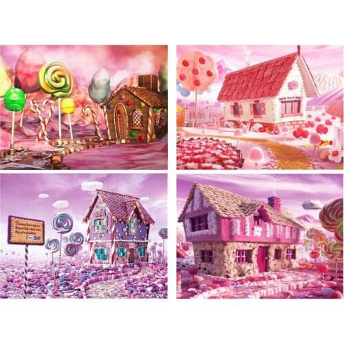 Muxun 5d Square/Round Diamond Painting Cartoon Candy Diamond Embroidery Mosaic Gift Children Decoration Handmade Home Decoration