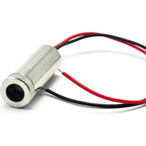 New 50mW 850nm Infrared IR Laser Diode DOT Module Focusable Unit 12x35mm