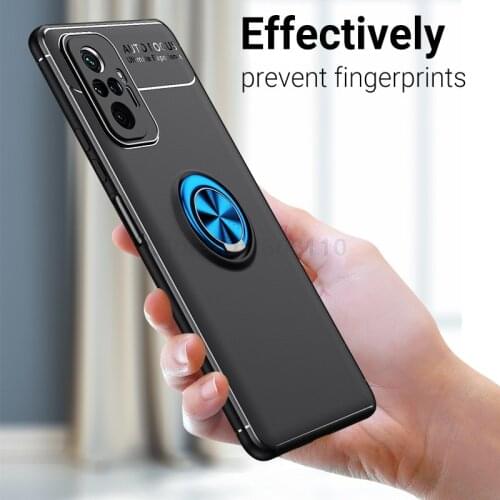 Redmi Note 9S Case For Xiaomi Note 9 10 8 7 Pro Max 10S 9T 8T Magnetic Ring Cover Redmi 9C Poco X3 F3 M3 C3 F2 Pro K40 K30 Mi 9T