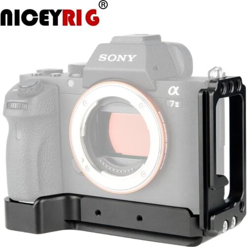 NICEYRIG dslr Rig Camera Stabilizer for SONY A7MIII A7RIII A9 A7MII A7SII A7RII Clamp Tripod Stabilizer Camera Photo Accessories