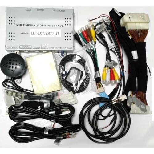 Android video Interface for Toyota land cruze LC200 corolla 2014-20189 with wifi bluetooth youtube