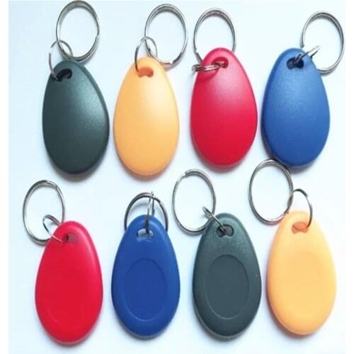 10pcs/lot UID Changeable IC tag keyfob for s50 1k 13.56MHz Writable 0 zero HF ISO14443A Chinese Magic Backdoor Command