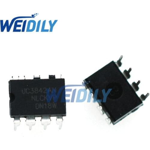 10PCS/LOT UC3842 UC3842B UC3842BN UC3842AN uc3842 DIP-8 DIP PWM Switching Power Converter