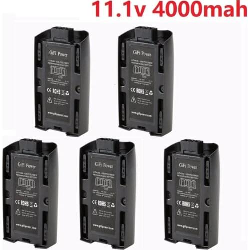 Original Lipo Battery For Parrot Bebop 2 Drone Battery 11.1V 4000mAh Lipo Upgrade Battery For RC Quadcopter Parts