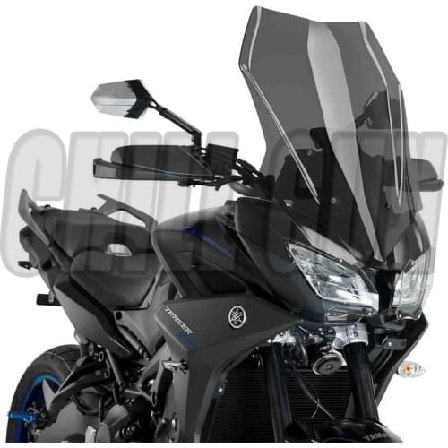 Motorcycle Accessories Windshield Viser VIsor WindDeflector WindScreen Fits For Yamaha MT09 Tracer 2018 2019 MT-09 MT 09 18'-19