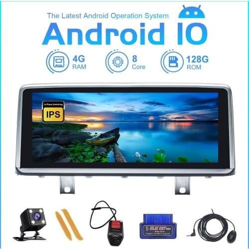 Carplay 10.25" Android 10 For BMW F30/F31/F34/F32/F33/F36 Car Intelligent Multimedia GPS Navigation Car Audio Auto Radio Player