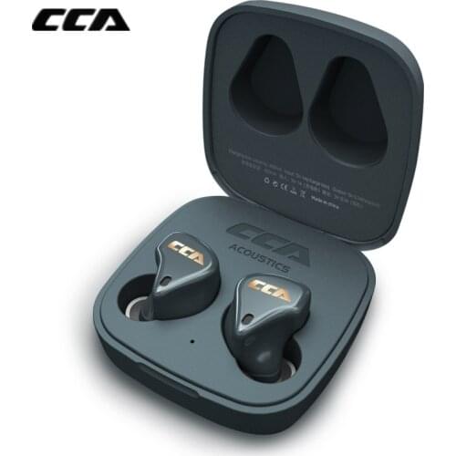 CCA CX4 1BA+1DD TWS Bluetooth 5.0 Hybrid Earphones Headset Noise Cancelling Touch Control Sports earbuds CCA C10 PRO CA16 C12