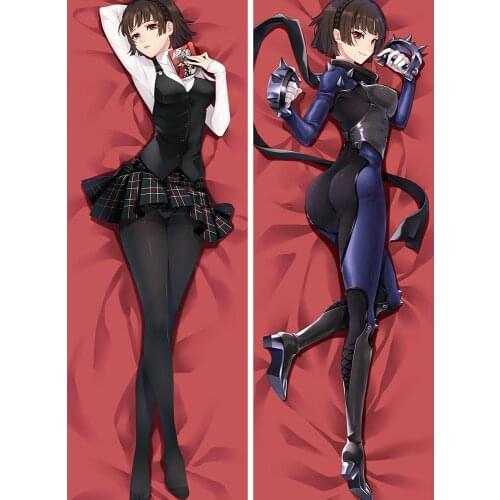Anime JK Game Persona 5 P5 Makoto Niijima Queen Dakimakura Body Pillowcase Hug Pillow Cover Case Home Decor